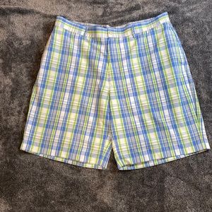 Pro Tour Plaid Golf Shorts‎ Size 38
